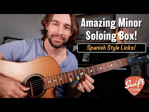 Amazing Minor Soloing Box + Spicy Spanish Licks!