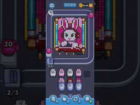 Pixel Flow Level 876 Walkthrough