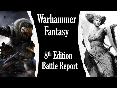 Dwarfs vs Bretonnians 1500pts Warhammer Fantasy 8th Ed