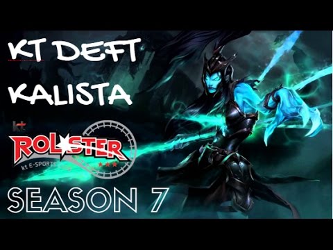 KT Deft KALISTA vs KOG'MAW ADC - Patch 6.24 KR Ranked