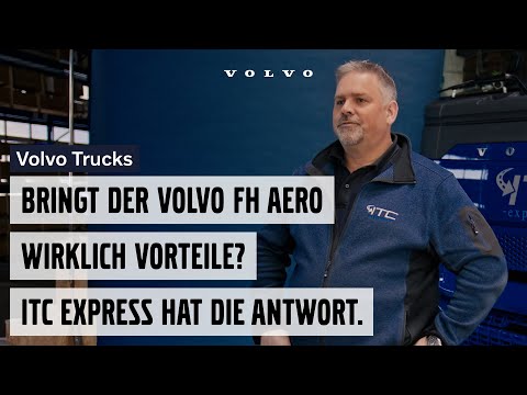 Der Volvo FH Aero mit I-Save bei ITC Express