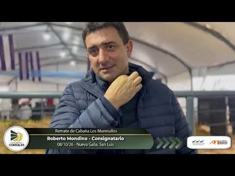 08-10-26 - Roberto Mondino - Consignatario - Remate de Cabaña Los Murmullos - Nueva Galia, San Luis