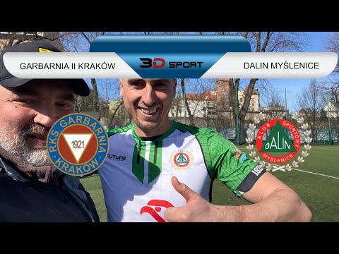 4L: Garbarnia II Kraków - Dalin Myślenice [2 gole]. 2022-03-27