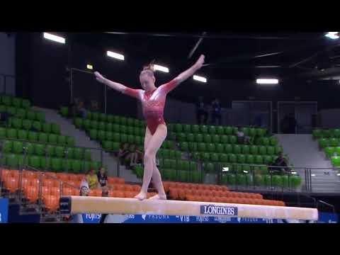 Elena Gerasimova - Balance Beam - JR Worlds 2019