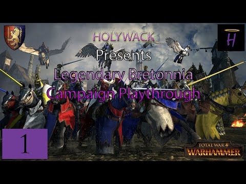 Totalwar Warhammer: Legendary Bretonnia Playthrough Part 1 - Dealing with Mousillon