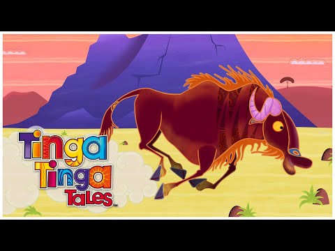 Why Wildebeest Always Run! 🏃  | 1 Hour of African Animal Folk Tales | Tinga Tinga Tales Official