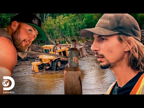 On-site repairs that saved the season | Gold Rush | Discovery in Spanish