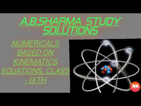 NUMERICALS BASED ON CHAPTER MOTION, CLASS - IXTH PHYSICS.