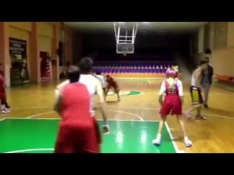 Bulgarian basketball team Sliven2010 do the Harlem Shake #2