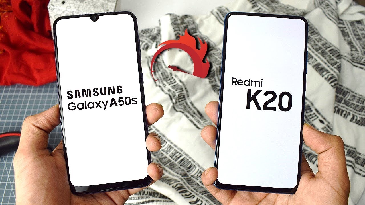 Samsung Galaxy A50s vs Redmi K20: Speed Test!!!