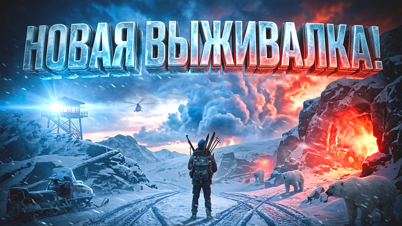 НОВАЯ ВЫЖИВАЛКА НА ЛЫЖАХ В АНТАРКТИДЕ ВЫШЛА В STEAM! - Polyaris