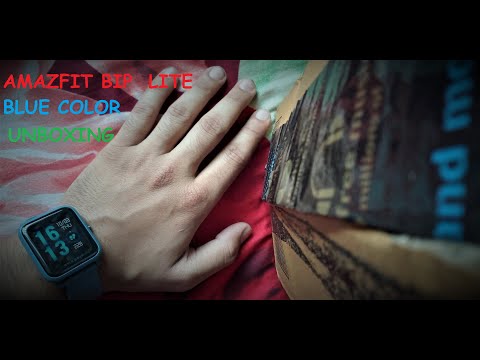 Amazfit Bip Lite | Blue Color | SmartWatch | Unboxing | HD