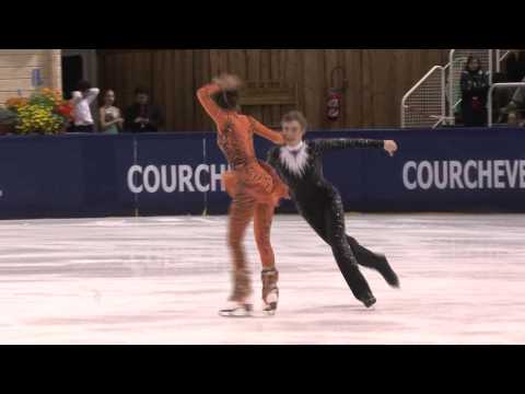 13 V. ZENKOVA / V. SINITSIN (RUS) - ISU JGP Courchevel Junior Ice Dance Free Dance