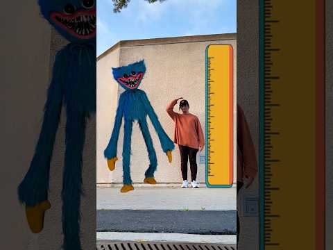 Comparing My Height to all the Poppy Playtime Toys!