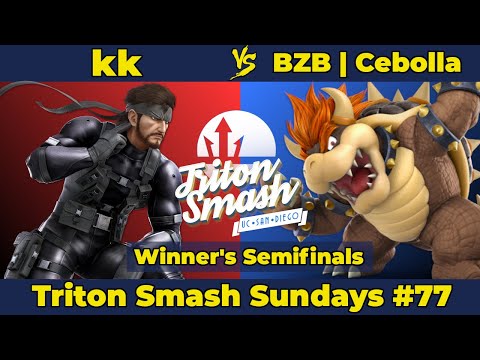 TSS 77 - kk (Snake) vs BZB | Cebolla (Bowser) - WSF - SSBU