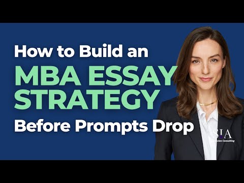 What the MBA Essay Actually Does, and What It Can't