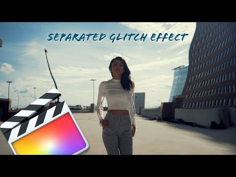 Separated Glitch Effect Final Cut Pro X