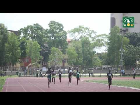 Joy Udo-Gabriel races to victory in Junior Girls' 200m Heat 1 at 3rd TAFCAN meet 2017