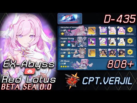 [Honkai impact 3] EX Abyss Red Lotus - Hephaestus (808 Pts) D-435 [BETA 6.0]