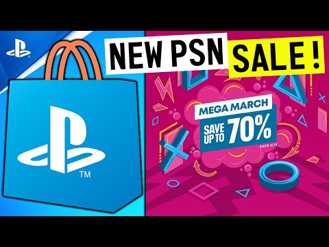 GREAT NEW PSN SALE LIVE NOW! PlayStation MEGA MARCH Sale PS4/PS5 DEALS (NEW PlayStation Deals 2023)
