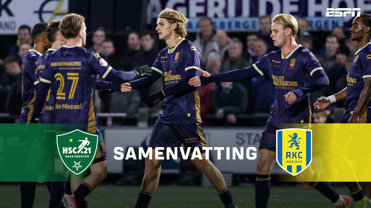HSC ’21 vs Waalwijk Key Moments & Goals Season 2025/2026