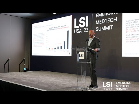 Thomas Looby Presents Conavi Medical at LSI USA '23
