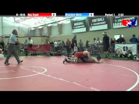 Roy Nash vs. Brandon Metz at 2013 FILA Cadet Nationals - FS