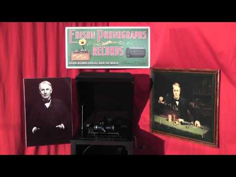 Edison blue amberol cylinder 1897 - Waiting For the Robert E Lee by Collins & Harlan