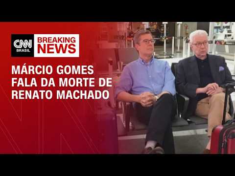 Márcio Gomes relembra como foi trabalhar com Renato Machado | Live CNN