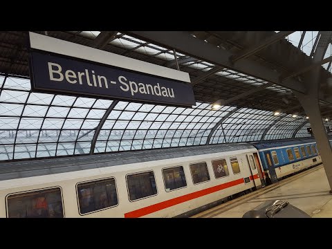 ČD(Czech)-EuroCity + DB-Wagen in Berlin-Spandau: EC179 Bad Schandau