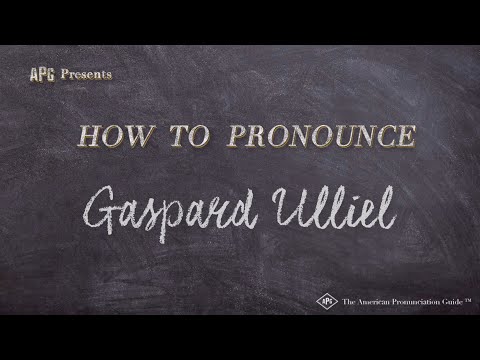 How to Pronounce Gaspard Ulliel (Real Life Examples!)