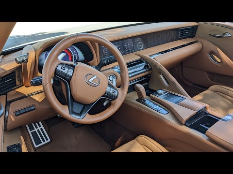 2022 Lexus LC 500 Convertible Interior | Detailed Walkthrough