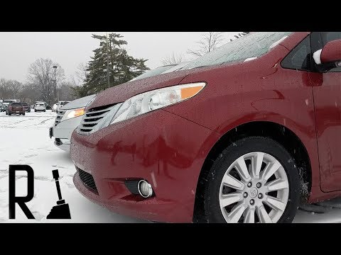Do You Need AWD? - Icy Launch Test: Toyota Sienna AWD vs. Honda Odyssey