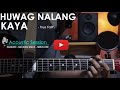 Huwag Nalang Kaya - True Faith | Acoustic Karaoke / Minus one