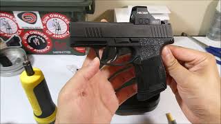 How to mount Sig P365 380 with Holosun 507k red dot