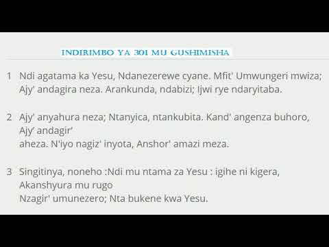 Indirimbo ya 301 mu Gushimisha