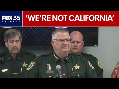 Florida sheriff holds immigration news conference