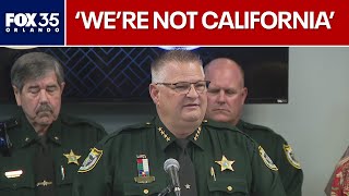 Florida sheriff holds immigration news conference