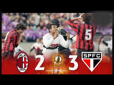 1993 Club World Championship | FINAL | São Paulo 3-2 Milan | (São Paulo, two-time World Champion)