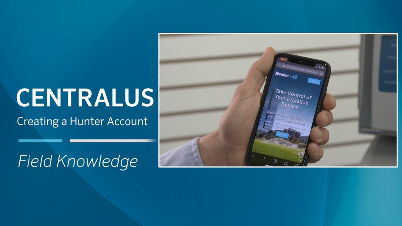 Centralus: Creating a Hunter Account, Setup Process
