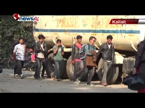 निर्वाचनभन्दा पनि आफ्नो भविष्यको खोजीमा भारततर्फ पलायन बन्ने क्रम तीब्र - MAIN NEWS