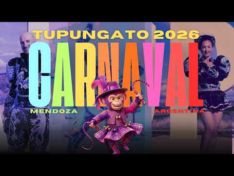 🎭 Carnavales 2026 – Tupungato - Mendoza 🔴 EN VIVO 🔴