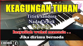 Download lagu KEAGUNGAN TUHAN Karaoke Titiek Sandora | Cover Korg Pa300 Nada Cewek mp3 Download lagu KEAGUNGAN TUHAN Karaoke Titiek Sandora | Cover Korg Pa300 Nada Cewek mp3