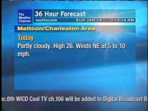 WeatherSTAR XL 1/16/11 518AM Ogoki Daybreak - Lino (Jan 2011 playlist)