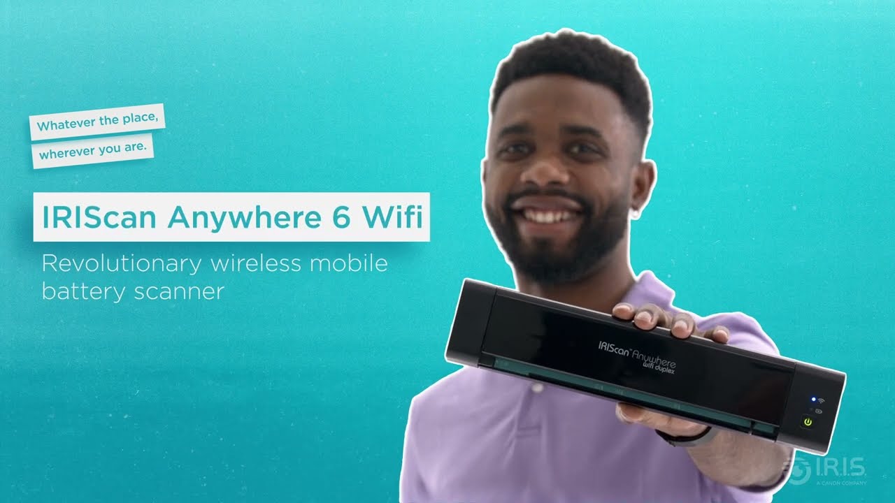 IRIScan Anywhere 6 - Scan anything, anywhere