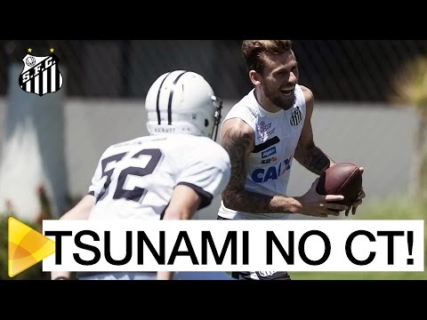 Tsunami invade o CT Rei Pelé!