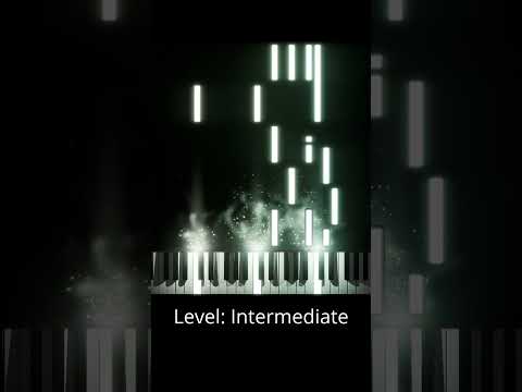 Minecraft - Subwoofer Lullaby ⛏🧱 INTERMEDIATE Piano Tutorial #shorts #piano #minecraft