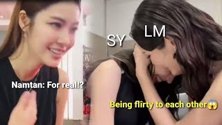 LM being flírty to SY during awards night & NAMTAN reaction on LOOKMHEE having a gàypanic around her