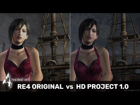 Resident Evil 4 HD Project 1.0 Graphics Comparison