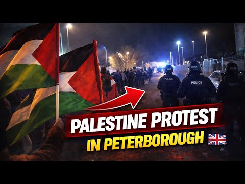 Peterborough Public Gathering | Police Presence Near HMP 👀🚔 